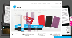 Desktop Screenshot of icarusreader.com